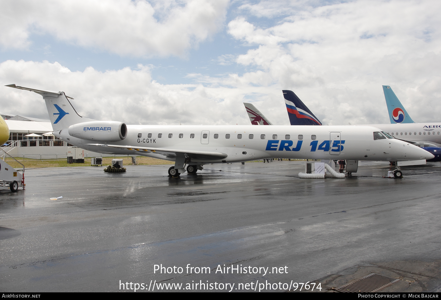 Aircraft Photo of G-CGYK | Embraer ERJ-145MP (EMB-145MP) | Embraer | AirHistory.net #97674
