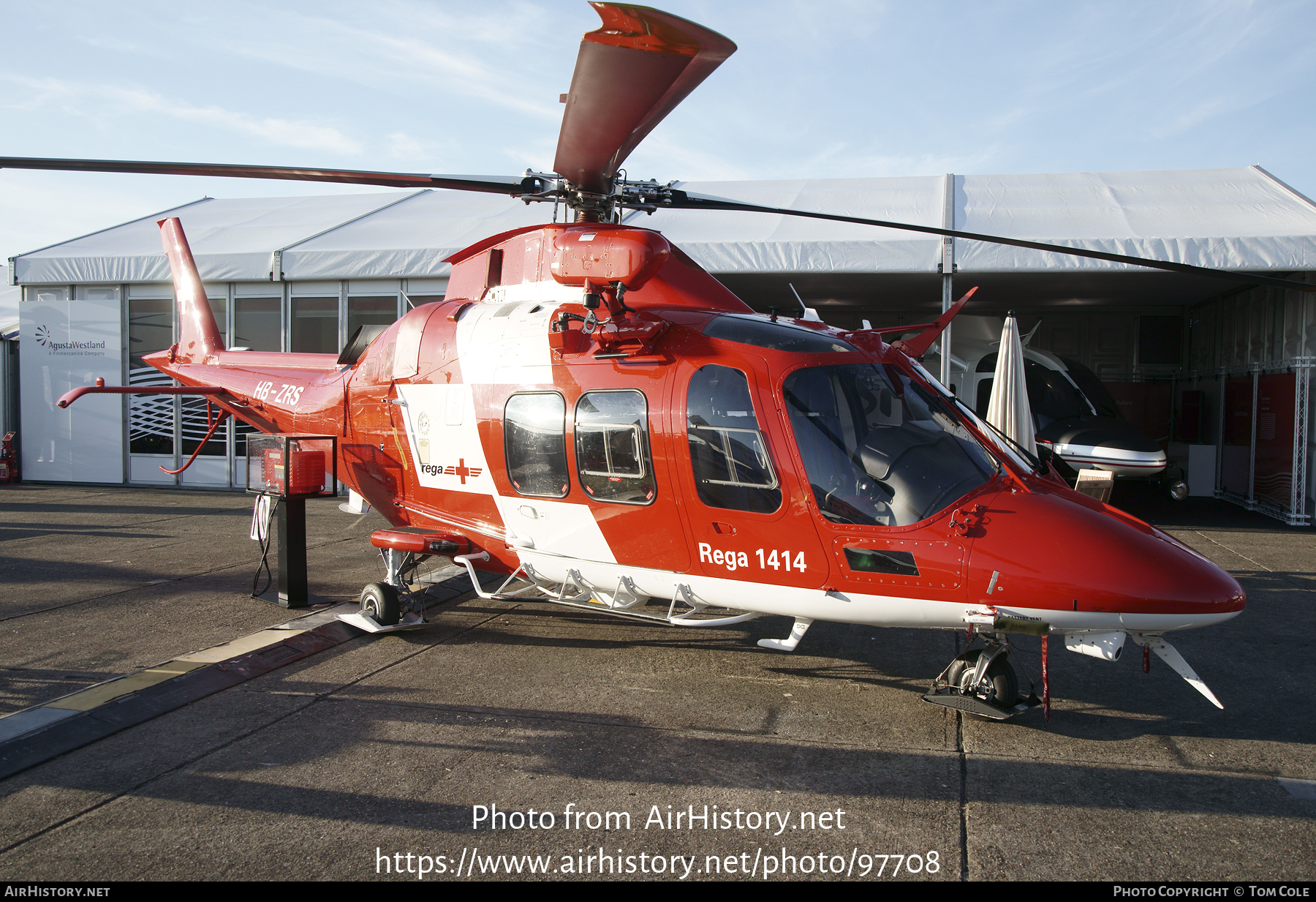 Aircraft Photo of HB-ZRS | AgustaWestland AW-109SP Da Vinci | REGA - Swiss Air Ambulance | AirHistory.net #97708