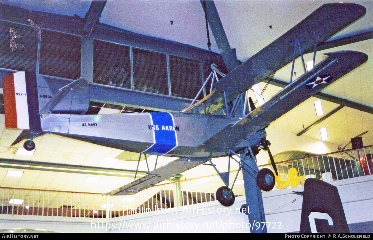 Aircraft Photo of A8605 | Fleet N2Y-1 (2) | USA - Navy | AirHistory.net #97722