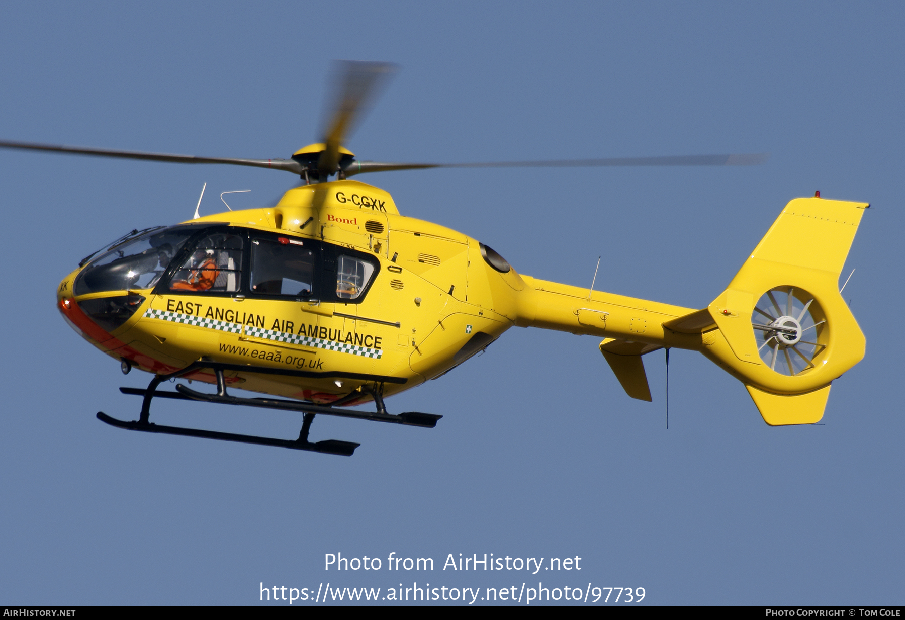 Aircraft Photo of G-CGXK | Eurocopter EC-135T-1 | East Anglian Air Ambulance | AirHistory.net #97739