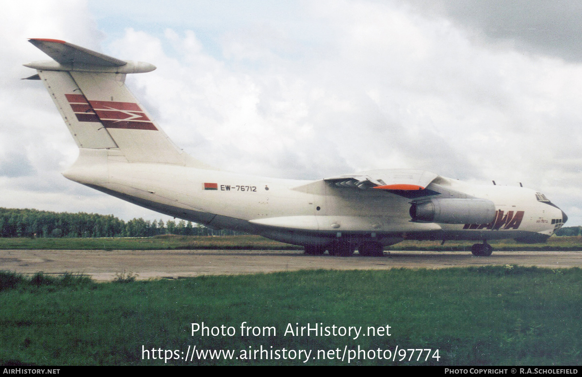 Aircraft Photo of EW-76712 | Ilyushin Il-76TD | Ilavia | AirHistory.net #97774