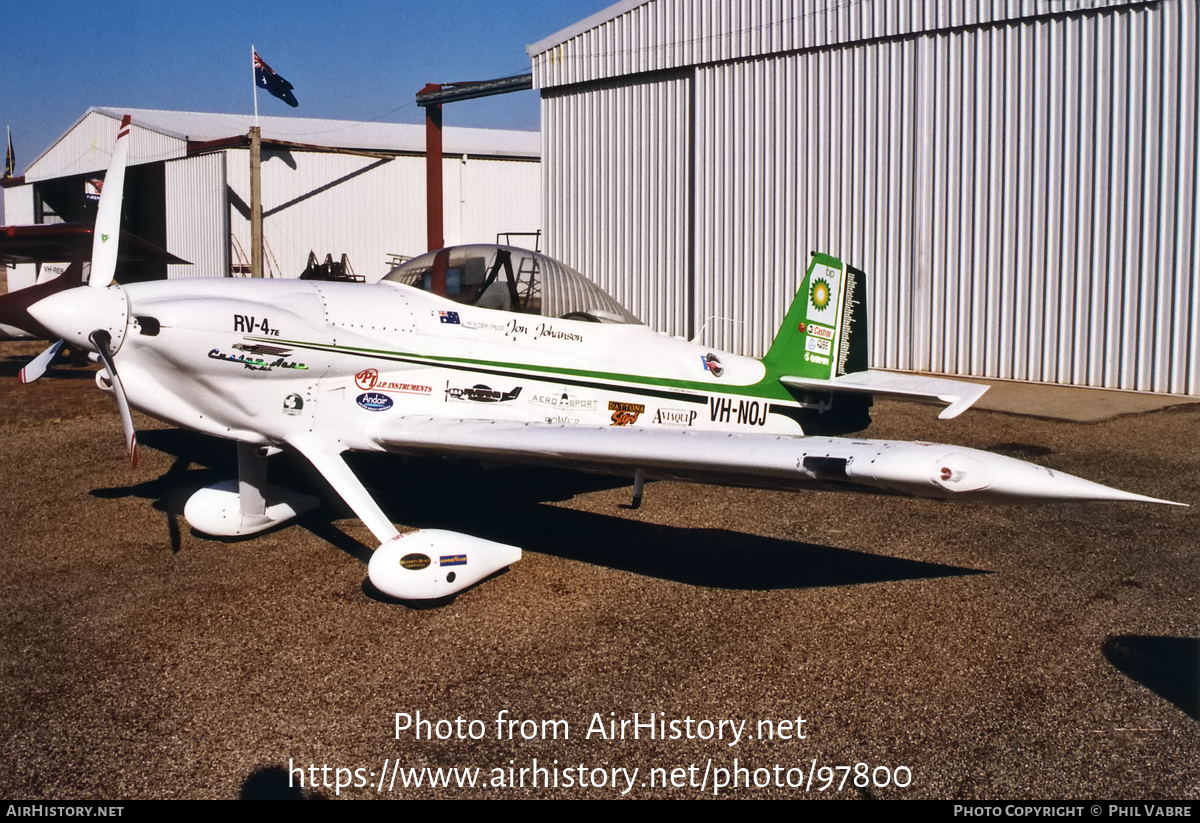 Aircraft Photo of VH-NOJ | Van's RV-4TE | AirHistory.net #97800