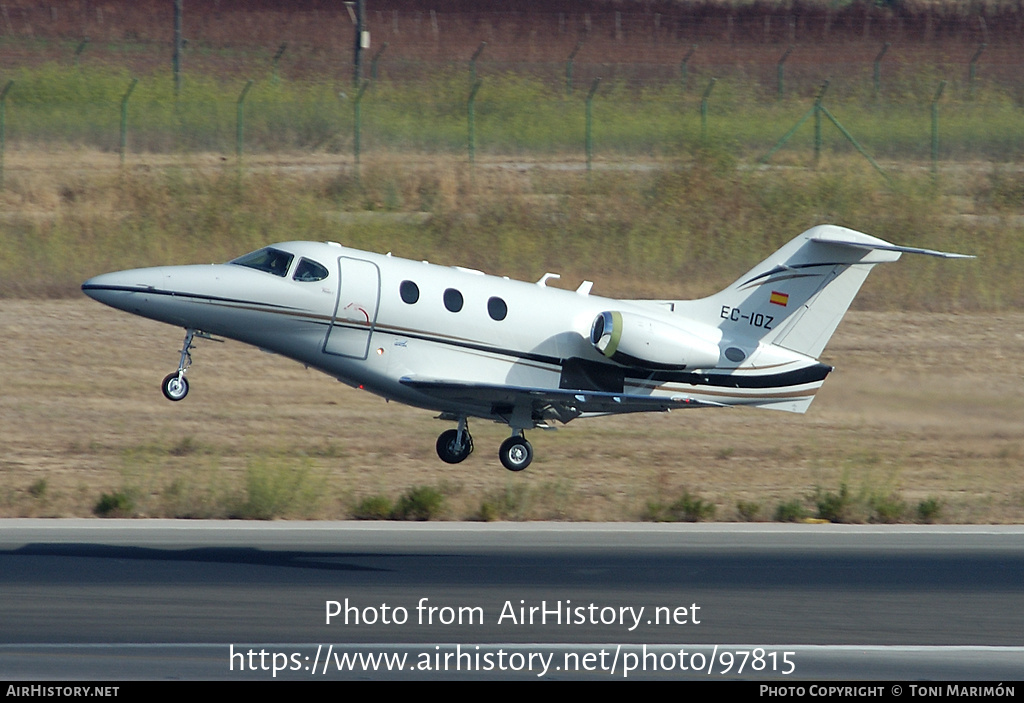 Aircraft Photo of EC-IOZ | Raytheon 390 Premier I | AirHistory.net #97815