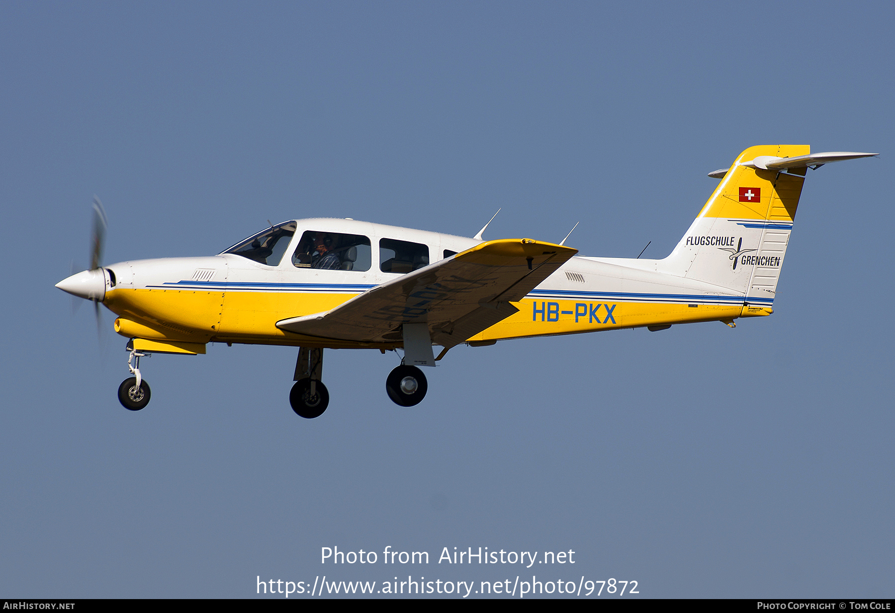 Aircraft Photo of HB-PKX | Piper PA-28RT-201T Turbo Arrow IV | Flugschule Grenchen | AirHistory.net #97872