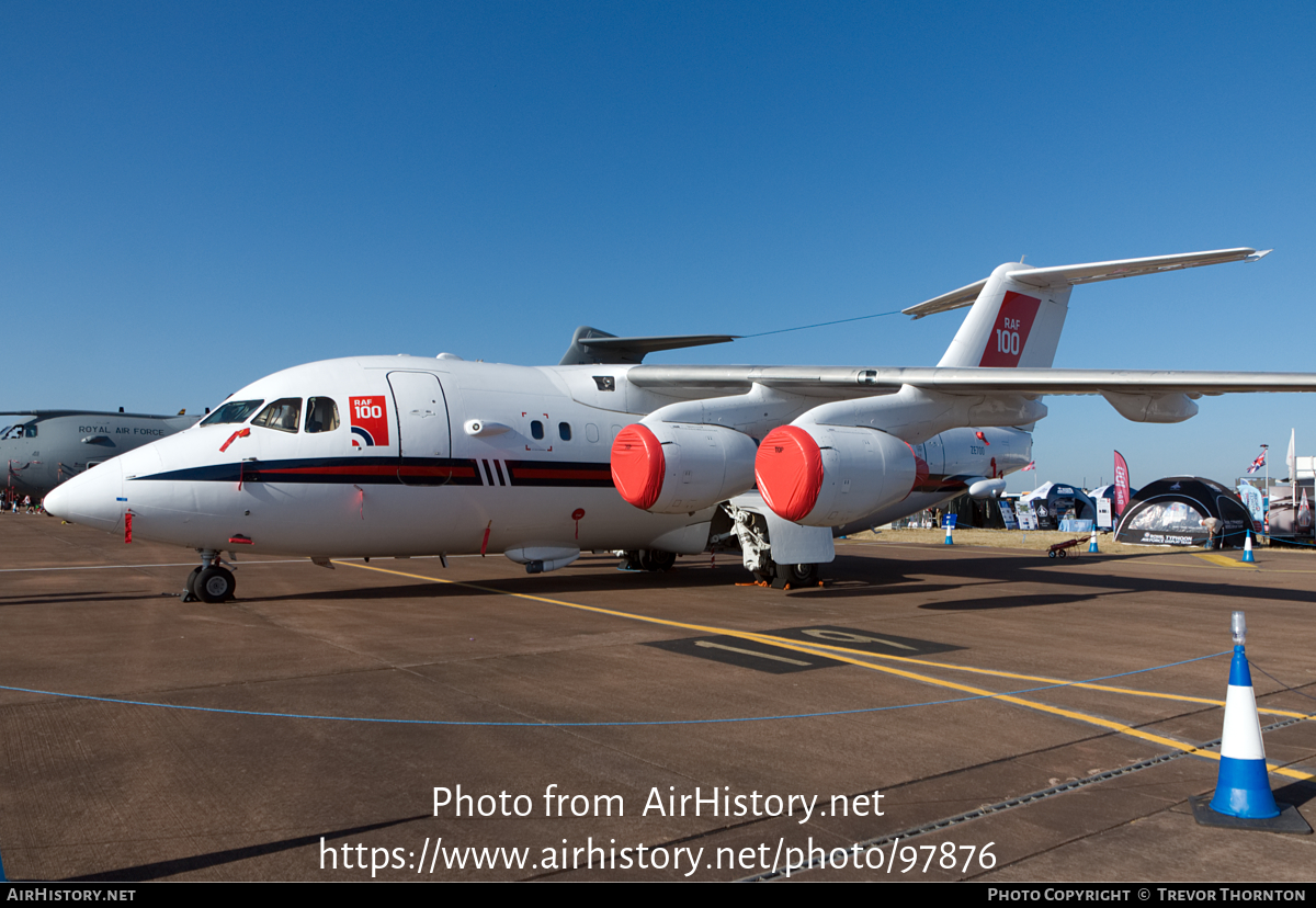 Aircraft Photo of ZE700 | British Aerospace BAe-146 CC.2 | UK - Air Force | AirHistory.net #97876