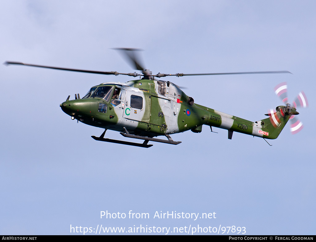 Aircraft Photo of XZ180 | Westland WG-13 Lynx AH7 | UK - Army | AirHistory.net #97893