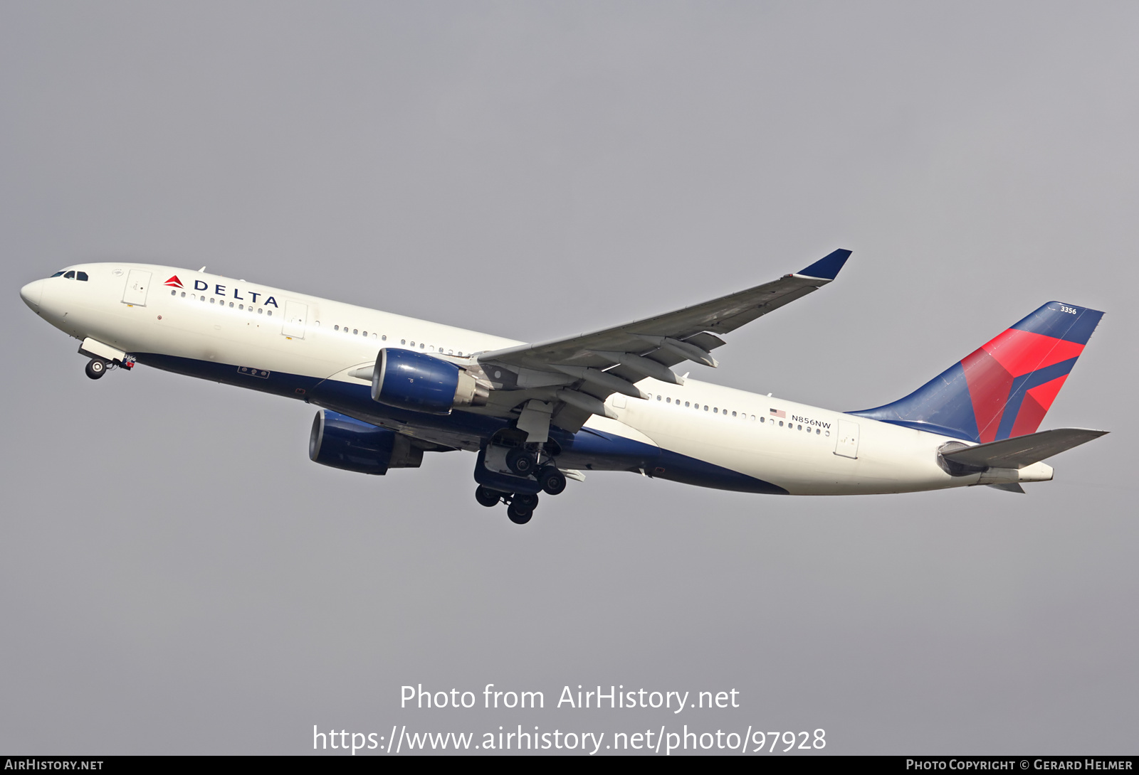 Aircraft Photo of N856NW | Airbus A330-223 | Delta Air Lines | AirHistory.net #97928