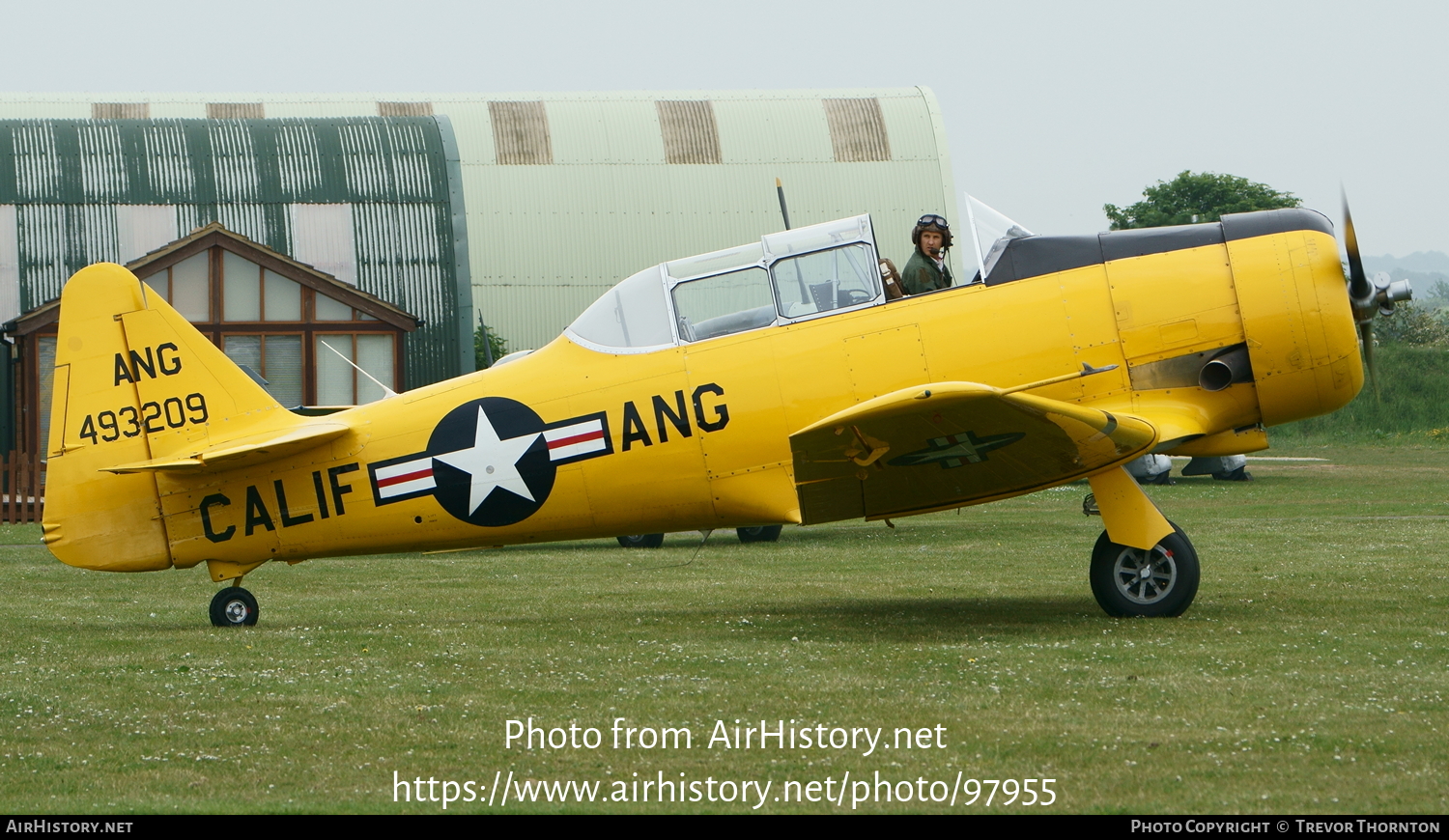 Aircraft Photo of G-DDMV / 493209 | North American T-6G Texan | USA - Air Force | AirHistory.net #97955