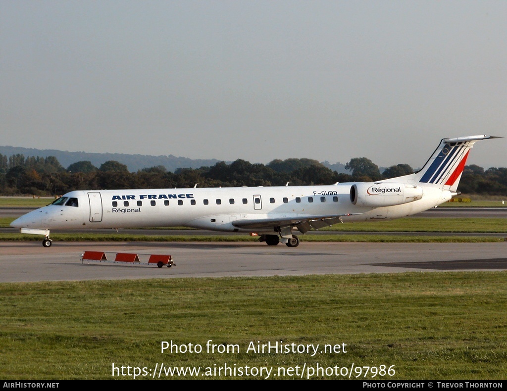 Aircraft Photo of F-GUBD | Embraer ERJ-145MP (EMB-145MP) | Air France | AirHistory.net #97986