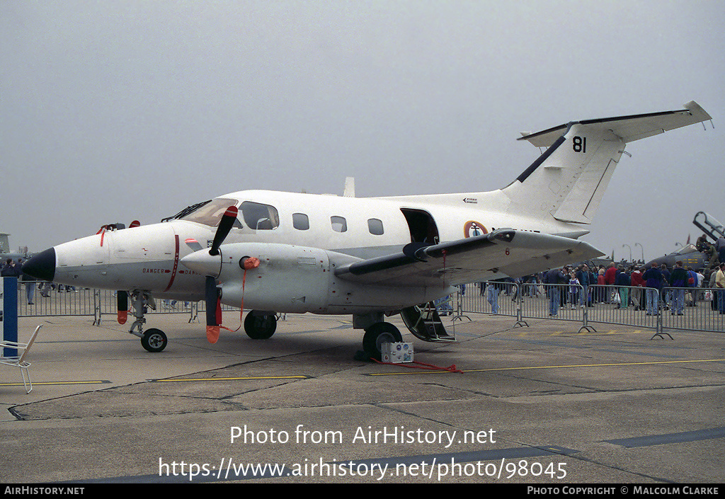 Aircraft Photo of 81 | Embraer EMB-121AN Xingu | France - Navy | AirHistory.net #98045