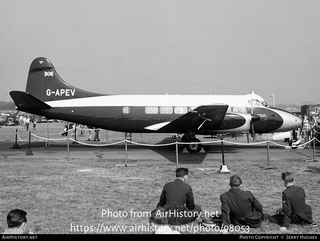 Aircraft Photo of G-APEV | De Havilland D.H. 114 Heron 2 | AirHistory.net #98053