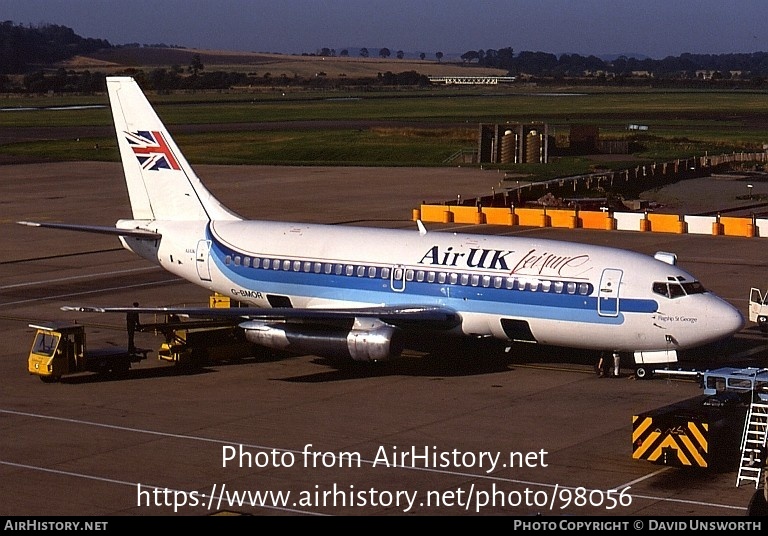 Aircraft Photo of G-BMOR | Boeing 737-2S3/Adv | Air UK Leisure | AirHistory.net #98056