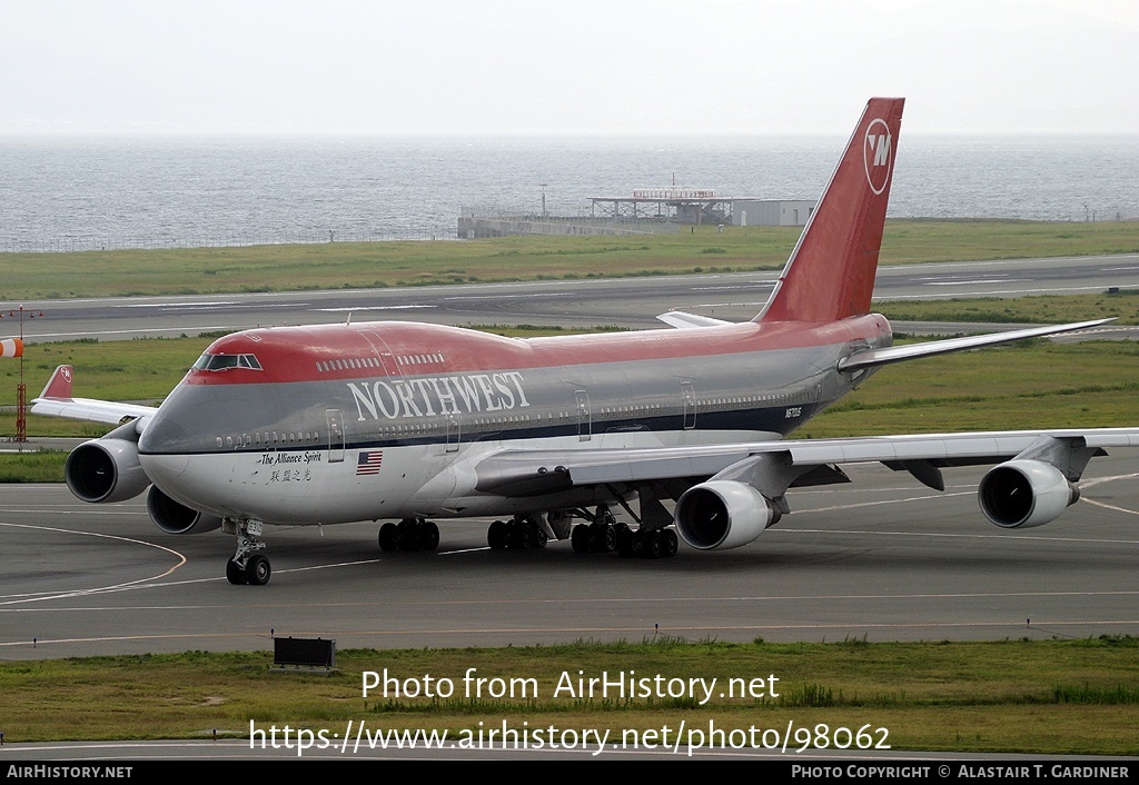 Aircraft Photo of N670US | Boeing 747-451 | Northwest Airlines | AirHistory.net #98062