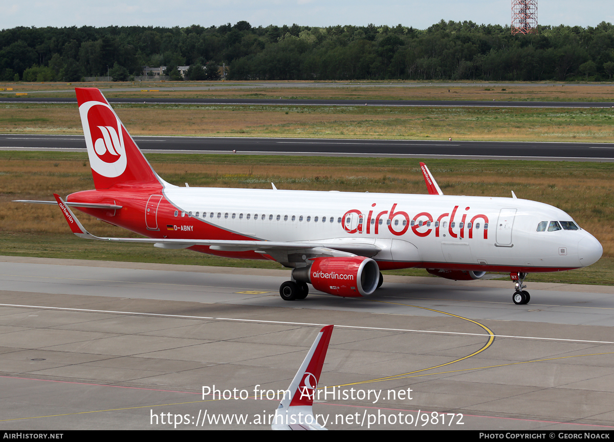 Aircraft Photo of D-ABNY | Airbus A320-214 | Air Berlin | AirHistory.net #98172