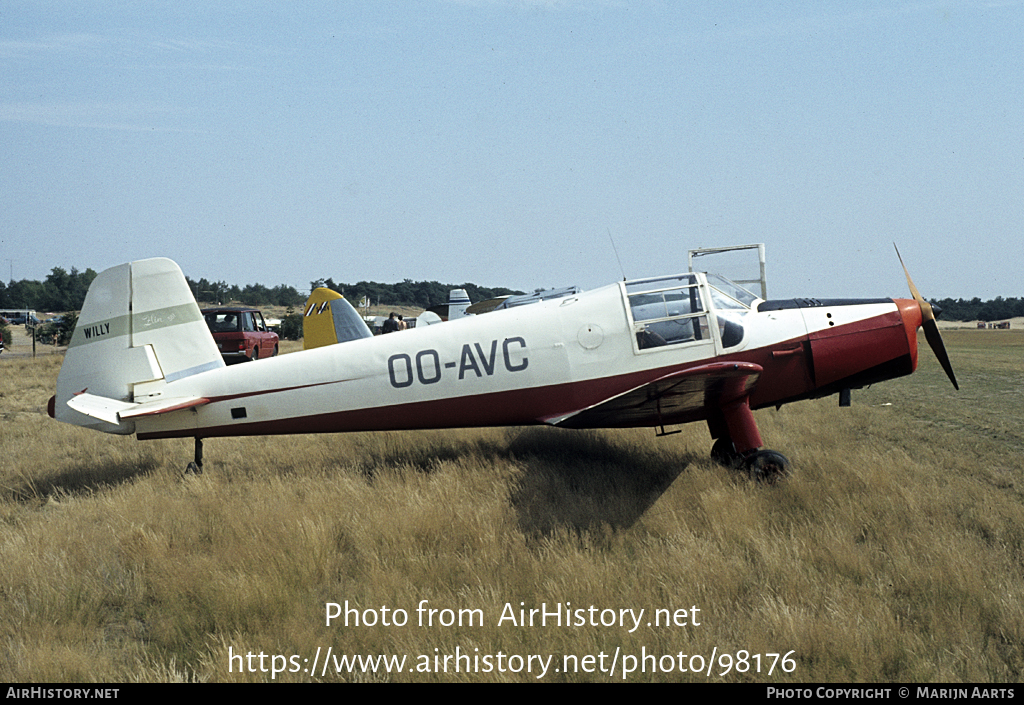 Aircraft Photo of OO-AVC | Zlin Z-381 Bestmann | AirHistory.net #98176