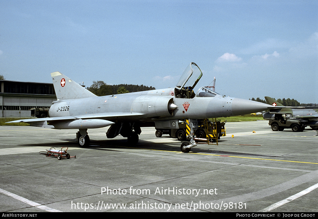 Aircraft Photo of J-2326 | Dassault Mirage IIIS | Switzerland - Air Force | AirHistory.net #98181