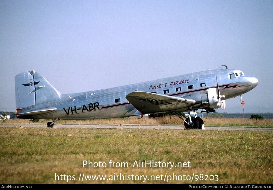 Aircraft Photo of VH-ABR | Douglas DC-3-G202A | Ansett Airways | AirHistory.net #98203