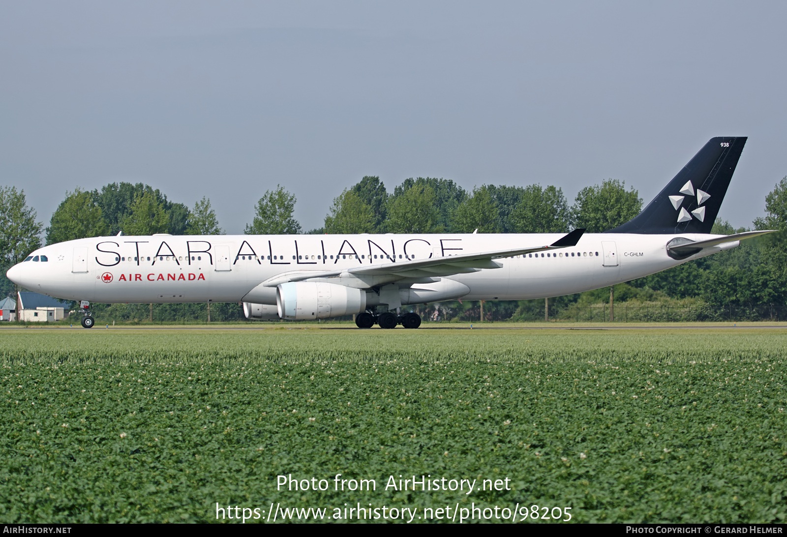 Aircraft Photo of C-GHLM | Airbus A330-343 | Air Canada | AirHistory.net #98205