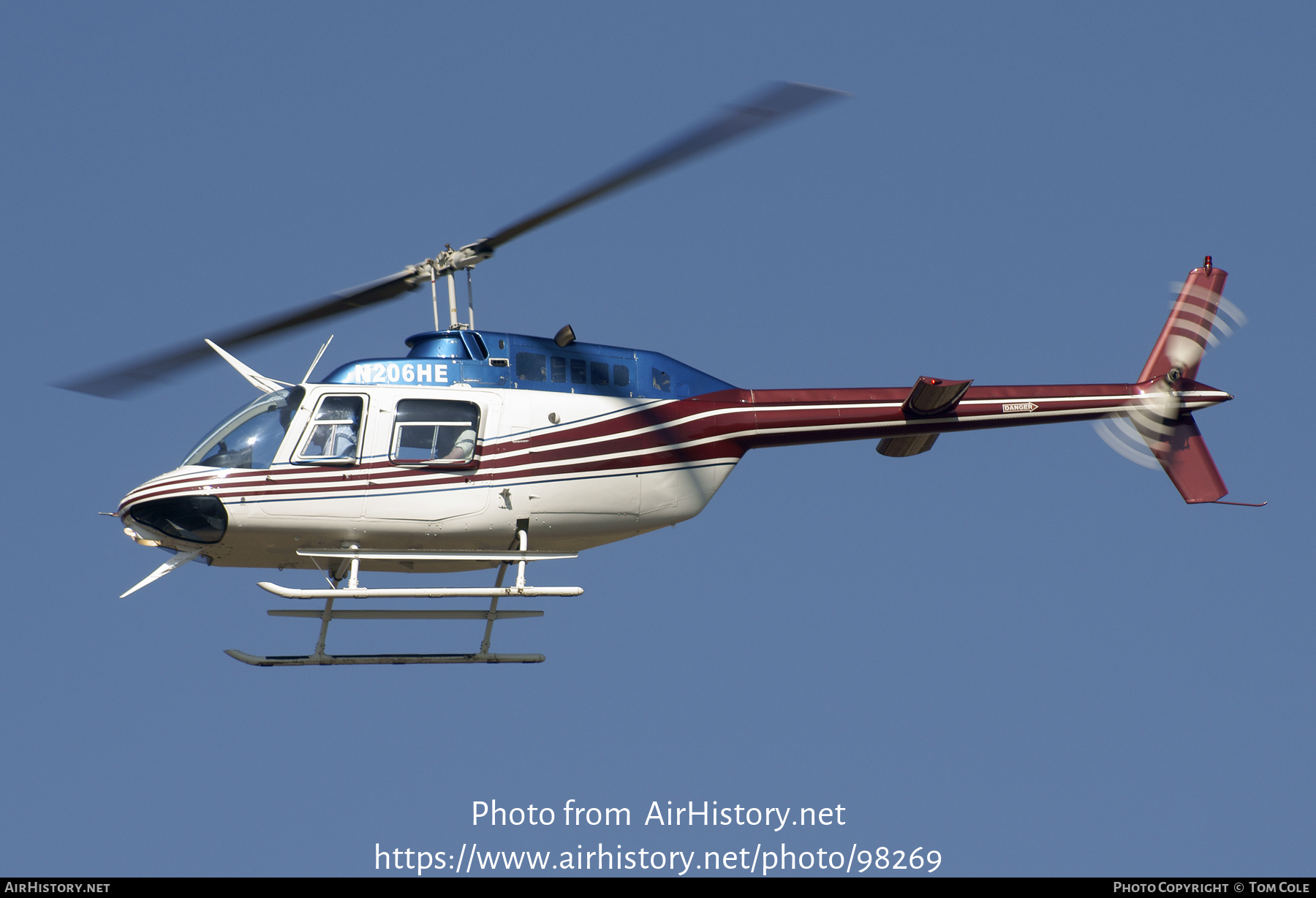 Aircraft Photo of N206HE | Bell 206B-3 JetRanger III | AirHistory.net #98269