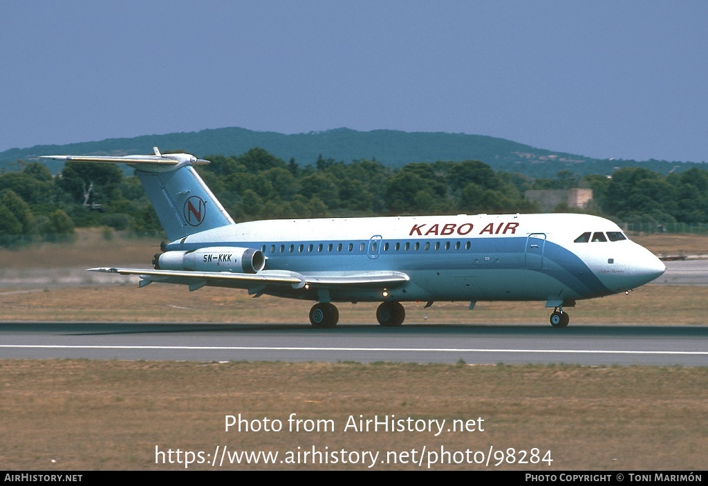 Aircraft Photo of 5N-KKK | BAC 111-423ET One-Eleven | Kabo Air | AirHistory.net #98284