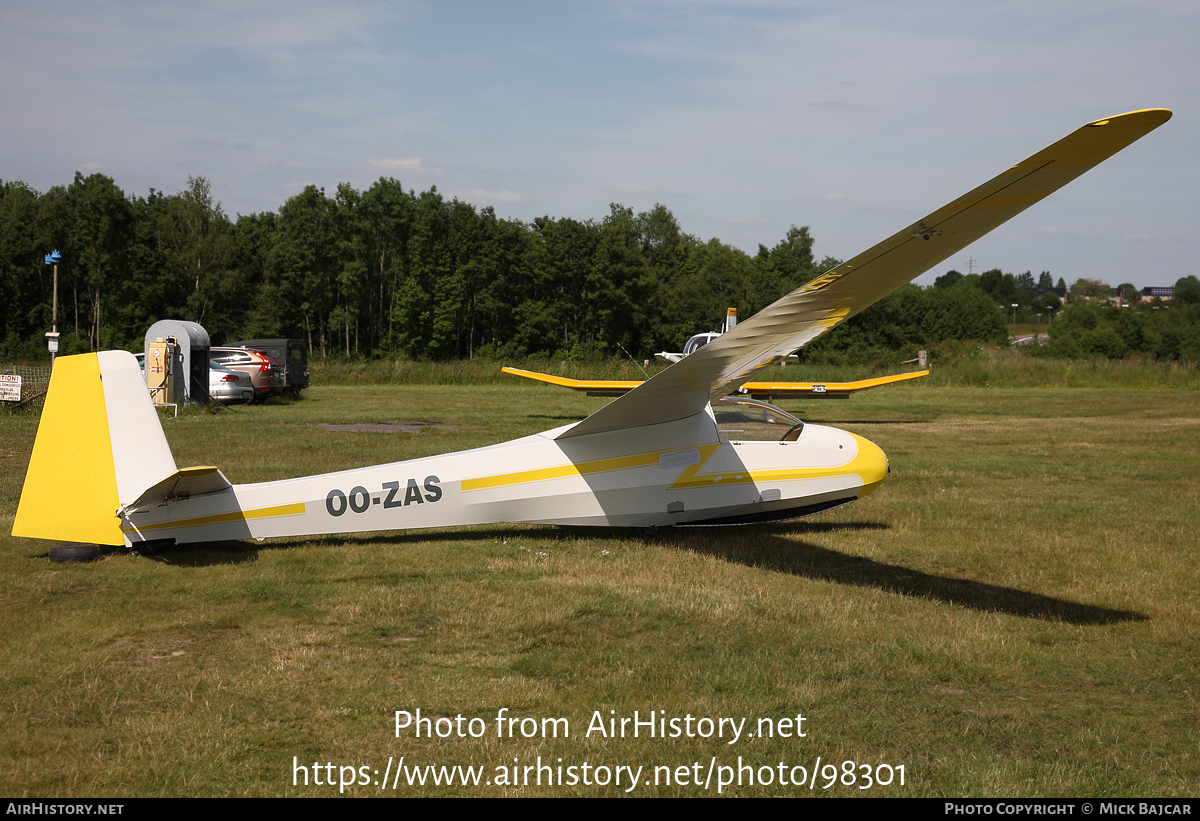 Aircraft Photo of OO-ZAS | Schleicher K-8B | AirHistory.net #98301