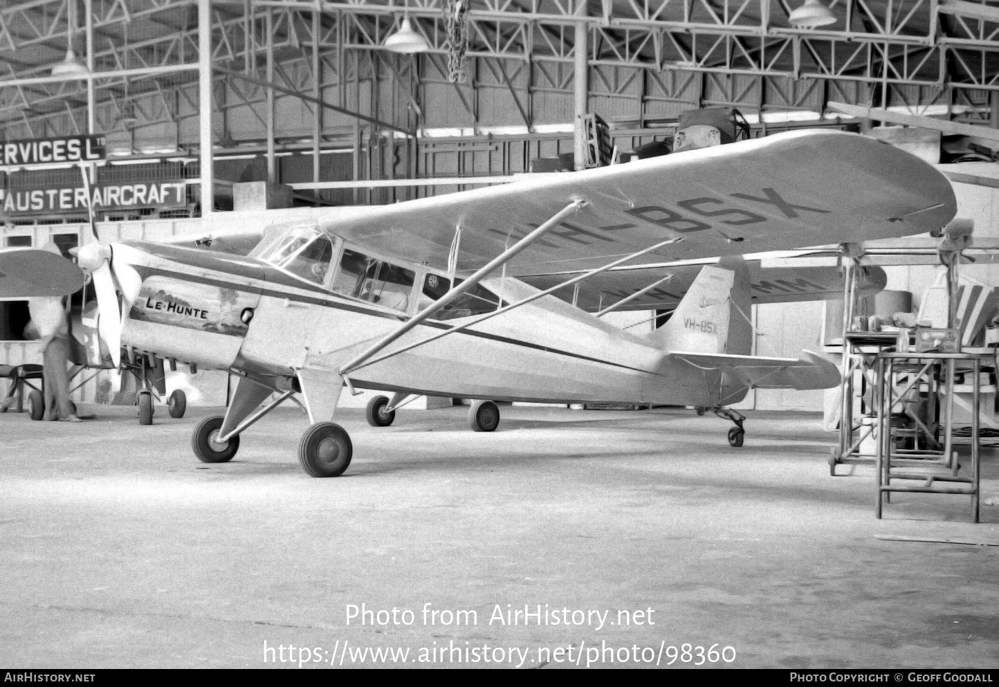 Aircraft Photo of VH-BSX | Auster J-5G Cirrus Autocar | AirHistory.net #98360