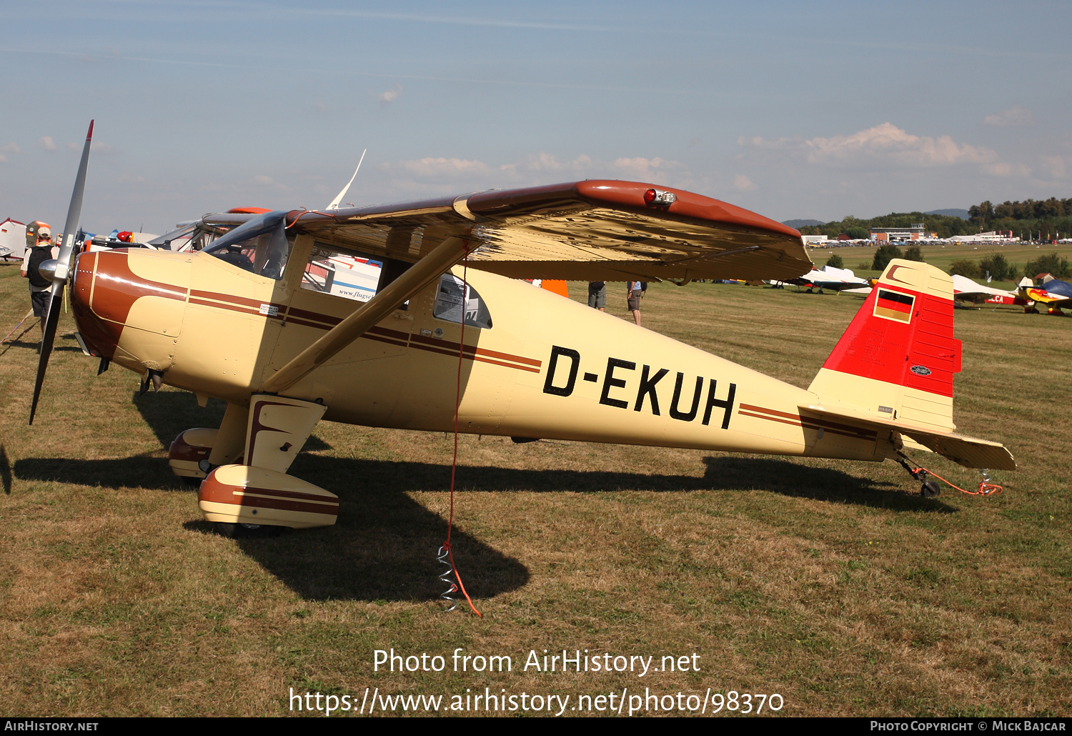 Aircraft Photo of D-EKUH | Luscombe 8F Silvaire | AirHistory.net #98370