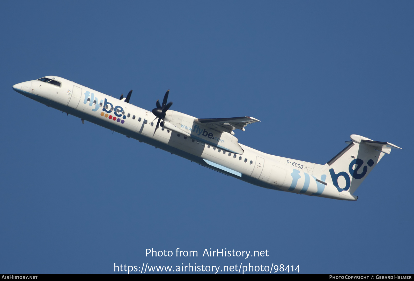 Aircraft Photo of G-ECOD | Bombardier DHC-8-402 Dash 8 | Flybe | AirHistory.net #98414