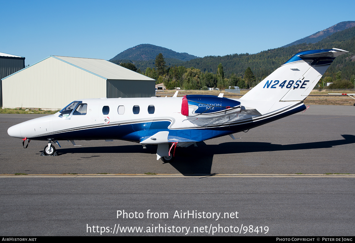 Aircraft Photo of N248SE | Cessna 525 CitationJet M2 | AirHistory.net #98419