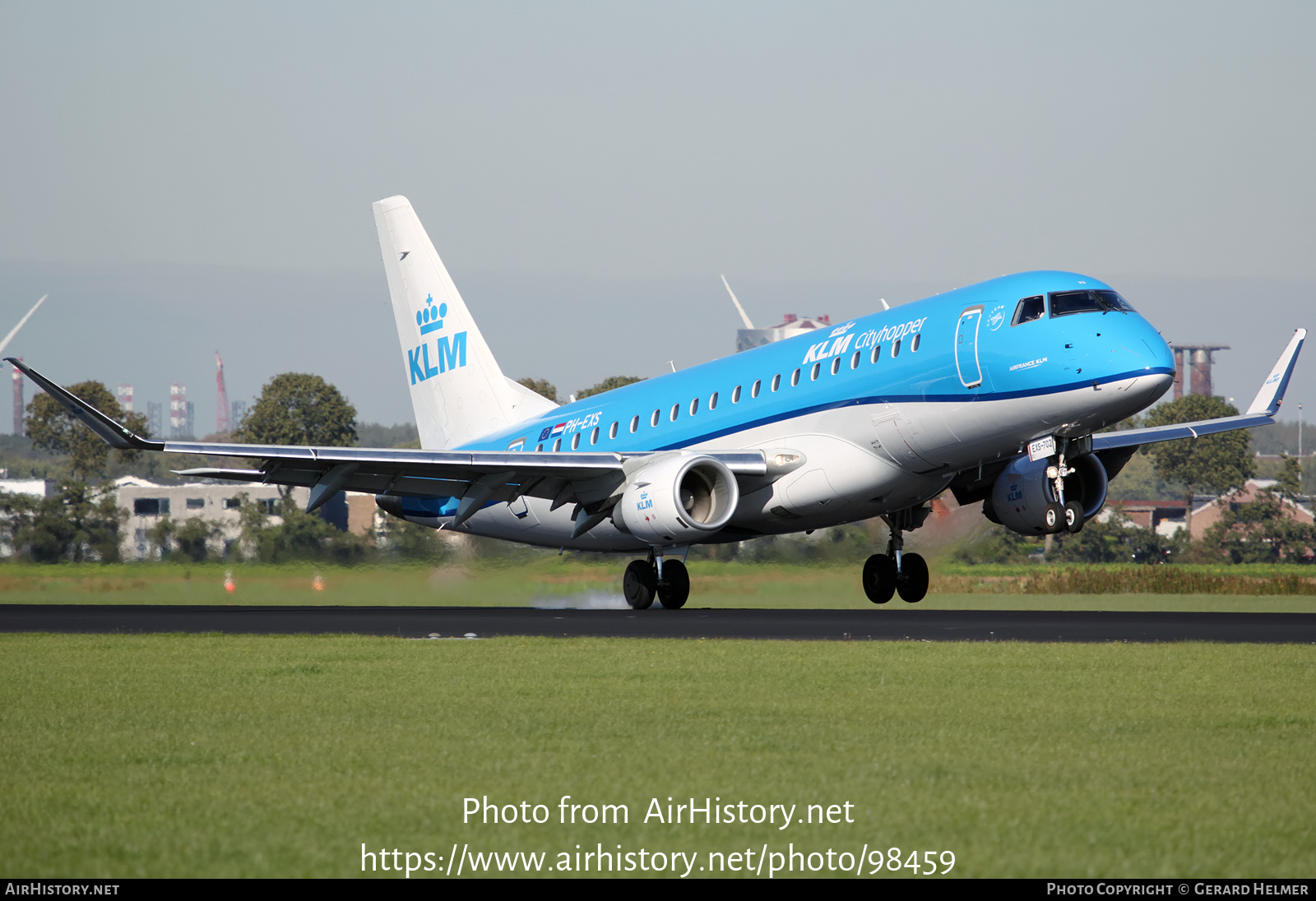 Aircraft Photo of PH-EXS | Embraer 175STD (ERJ-170-200STD) | KLM Cityhopper | AirHistory.net #98459