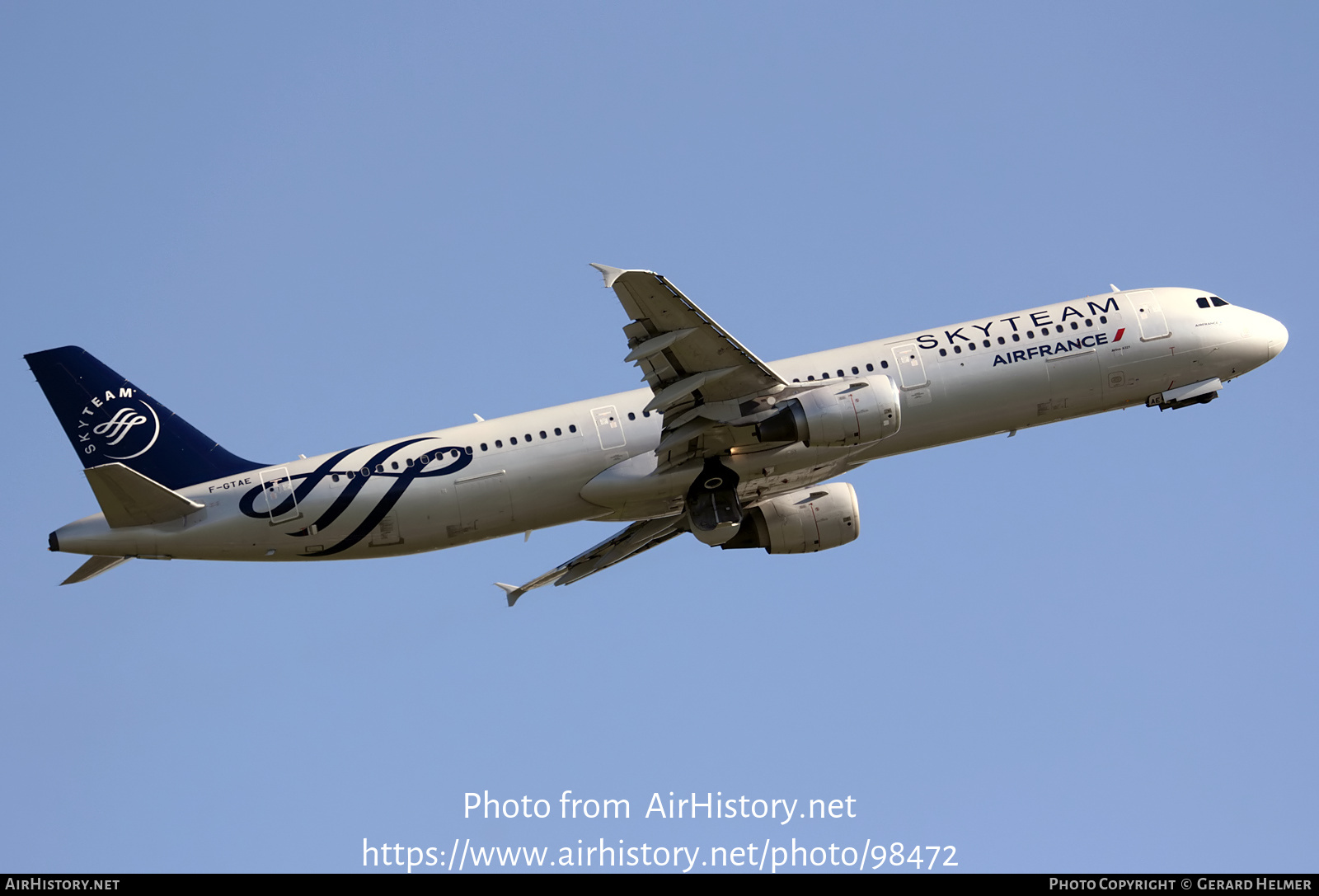 Aircraft Photo of F-GTAE | Airbus A321-211 | Air France | AirHistory.net #98472