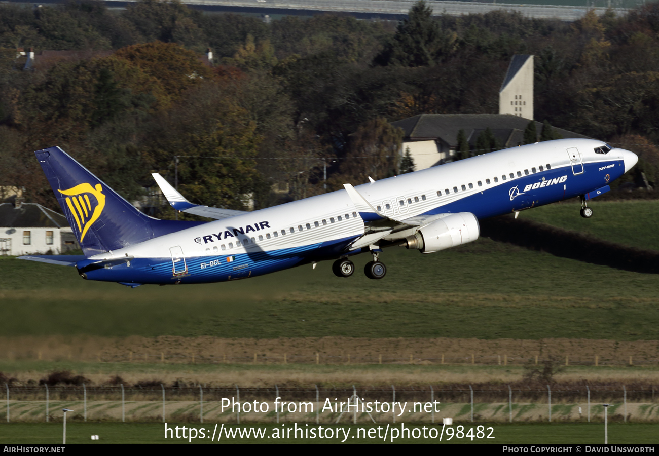 Aircraft Photo of EI-DCL | Boeing 737-8AS | Ryanair | AirHistory.net #98482