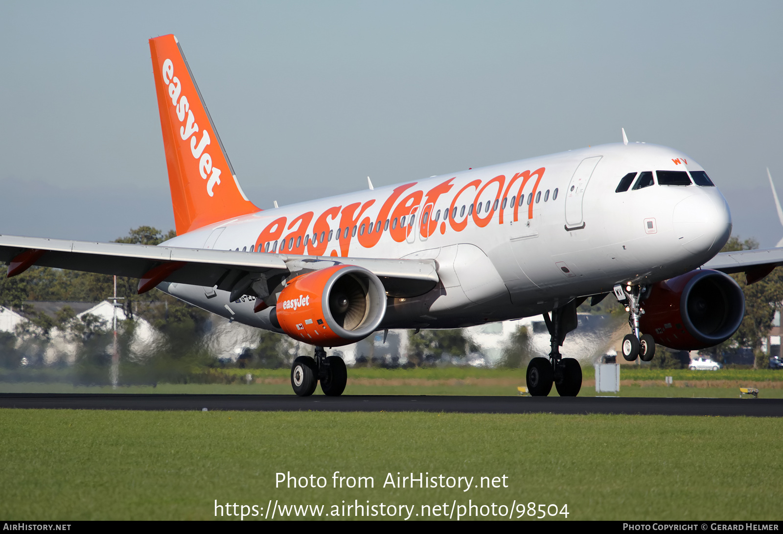 Aircraft Photo of G-EZWV | Airbus A320-214 | EasyJet | AirHistory.net #98504