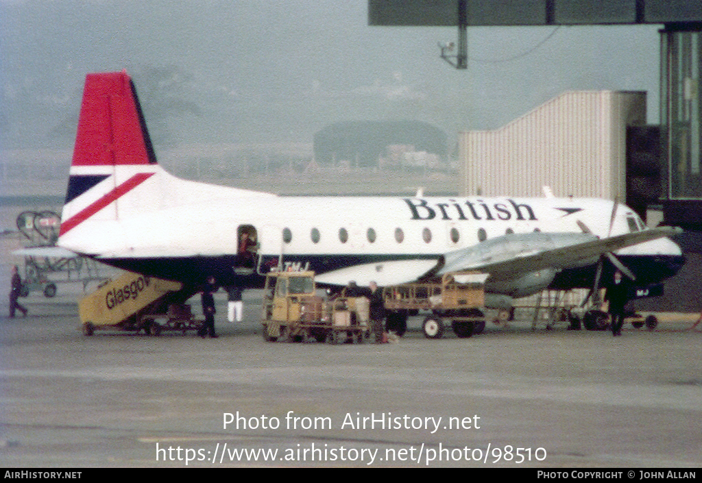 Aircraft Photo of G-ATMJ | Hawker Siddeley HS-748 Srs2A/225 | British Airways | AirHistory.net #98510