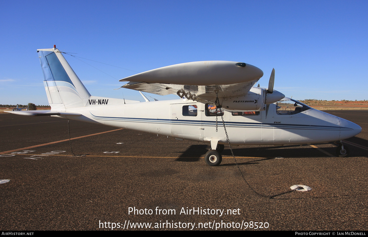 Aircraft Photo of VH-NAV | Partenavia P-68C | AirHistory.net #98520