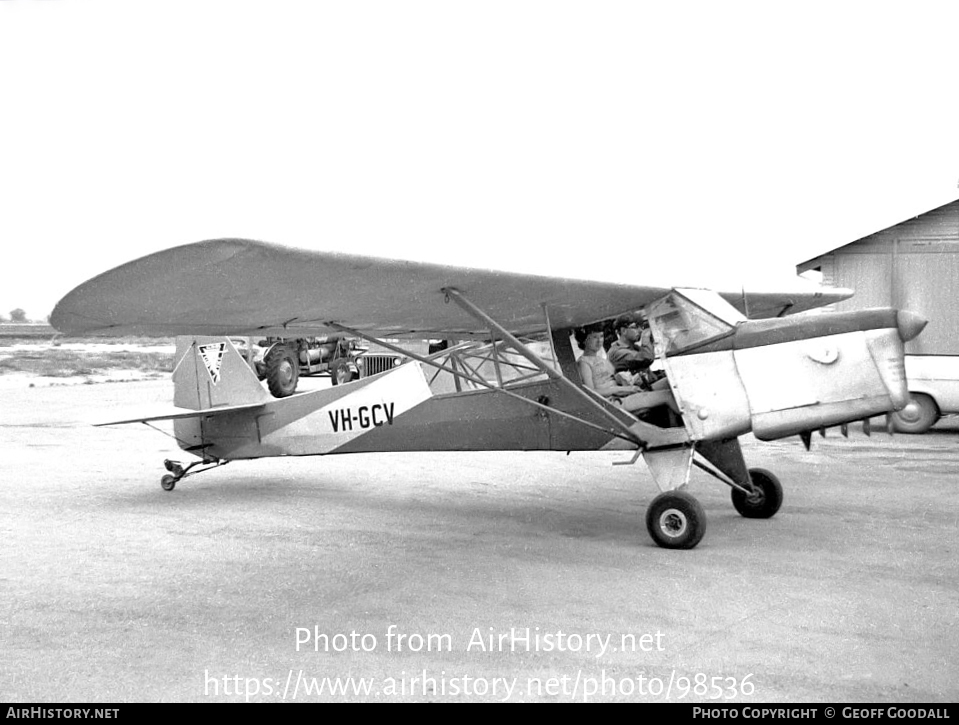 Aircraft Photo of VH-GCV | Taylorcraft E Auster Mk3 | Gliding Club of Victoria | AirHistory.net #98536