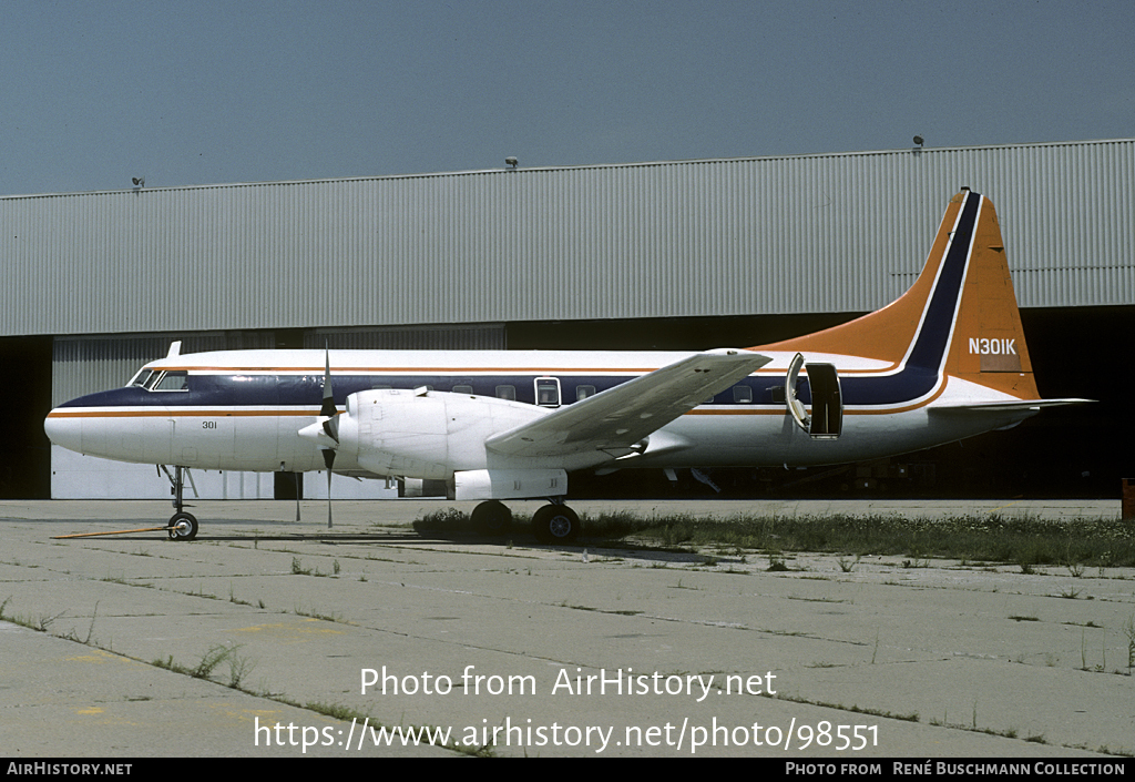 Aircraft Photo of N301K | Convair 580 | Fordair | AirHistory.net #98551