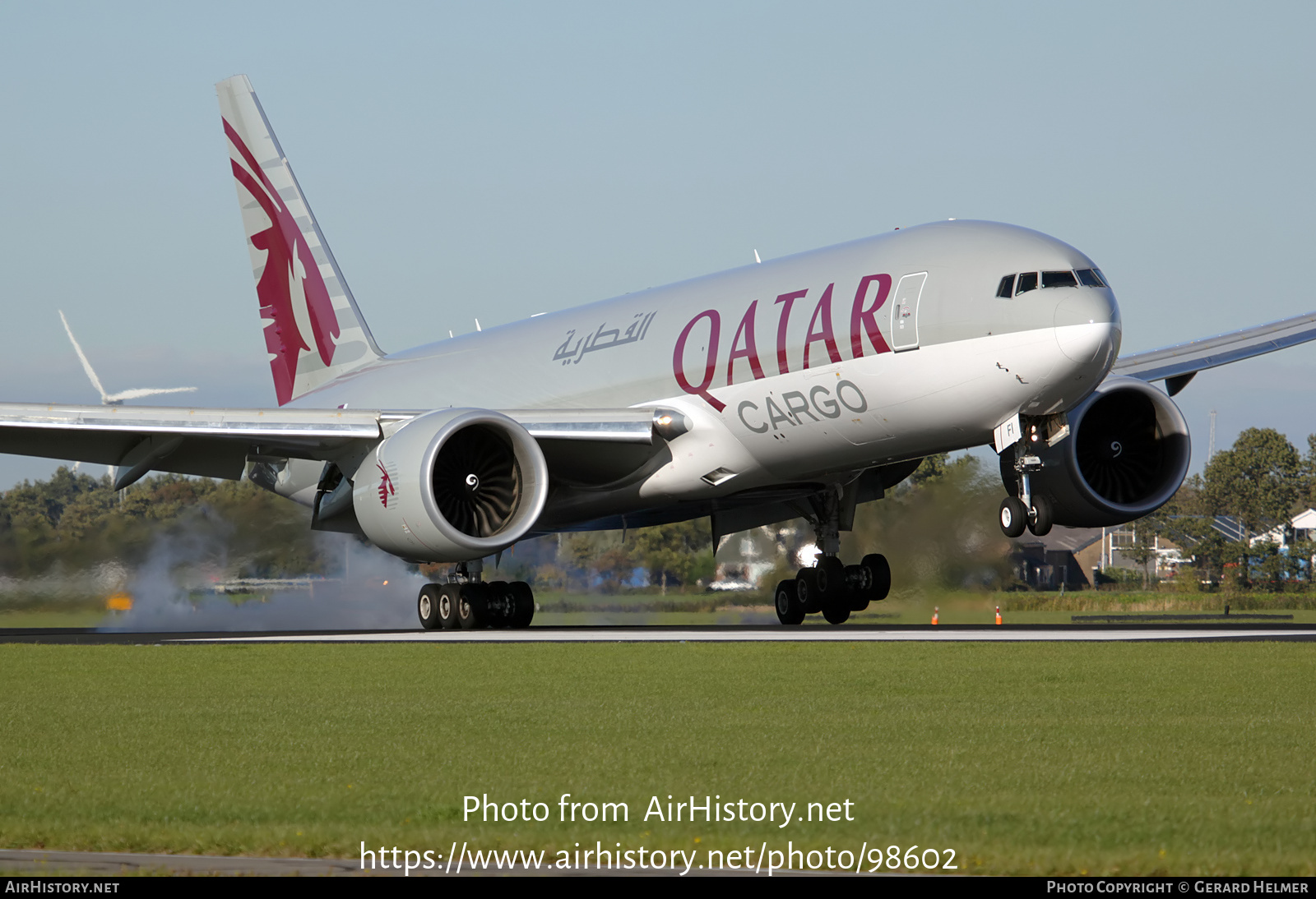 Aircraft Photo of A7-BFI | Boeing 777-FDZ | Qatar Airways Cargo | AirHistory.net #98602