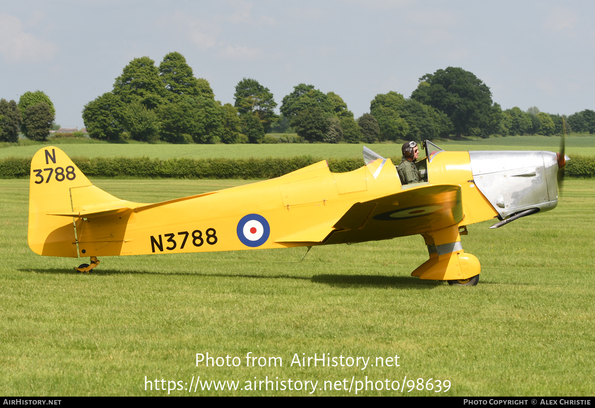 Aircraft Photo of G-AKPF / N3788 | Miles M.14A Hawk Trainer 3 | UK - Air Force | AirHistory.net #98639