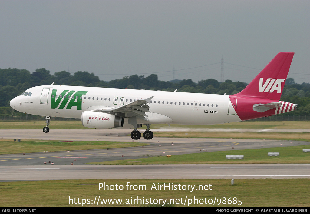 Aircraft Photo of LZ-MDM | Airbus A320-232 | VIA - Air VIA Bulgarian Airways | AirHistory.net #98685