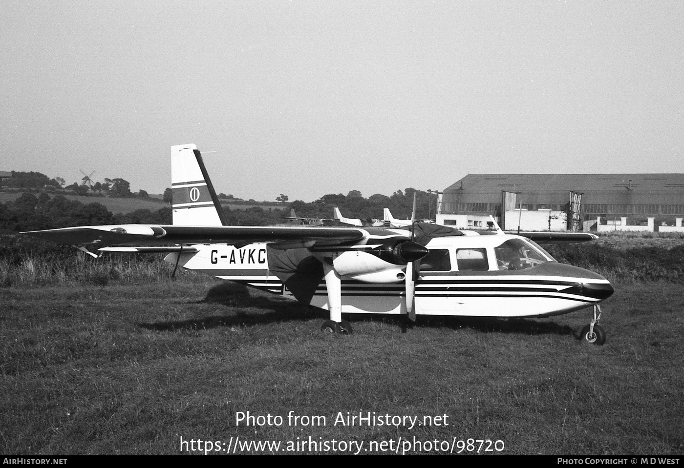 Aircraft Photo of G-AVKC | Britten-Norman BN-2A-21 Islander | AirHistory.net #98720