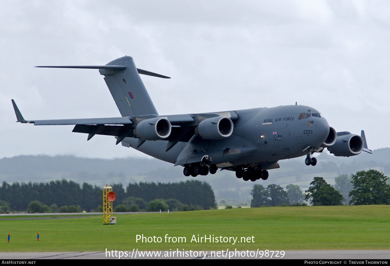 Aircraft Photo of ZZ172 | Boeing C-17A Globemaster III | UK - Air Force | AirHistory.net #98729