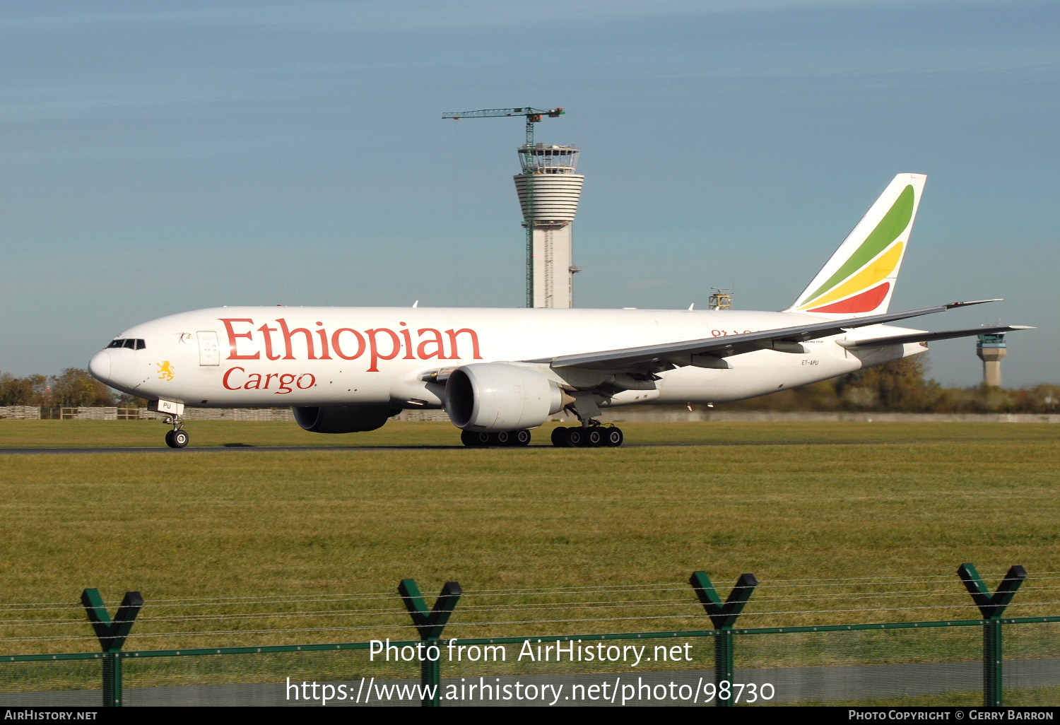 Aircraft Photo of ET-APU | Boeing 777-F6N | Ethiopian Airlines Cargo | AirHistory.net #98730