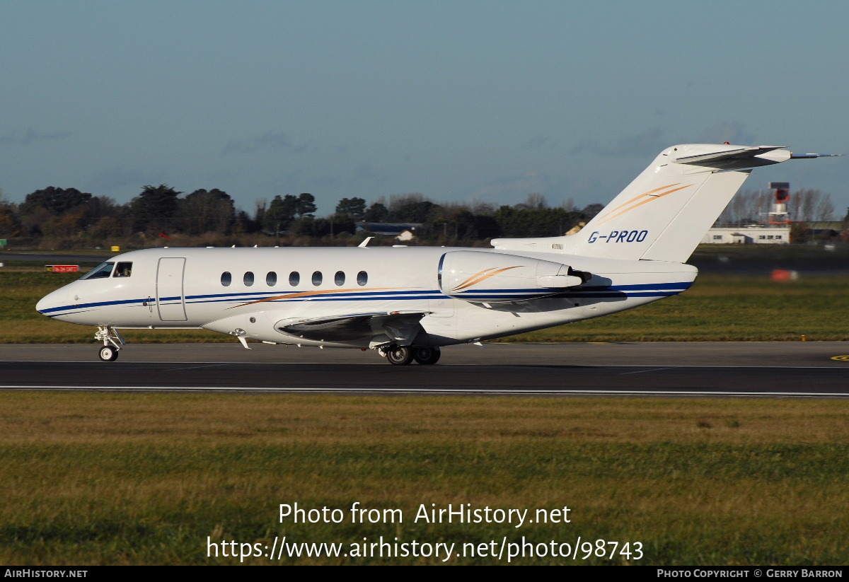 Aircraft Photo of G-PROO | Raytheon Hawker 4000 Horizon | AirHistory.net #98743