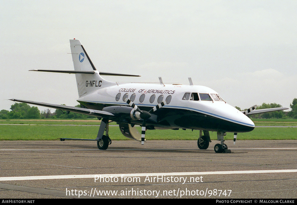 Aircraft Photo of G-NFLC | Handley Page HP-137 Jetstream 1 | Cranfield College of Aeronautics | AirHistory.net #98747