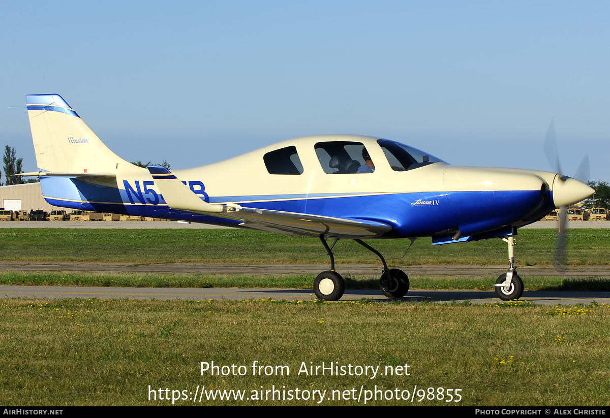 Aircraft Photo of N54TB | Lancair Lancair IV | AirHistory.net #98855