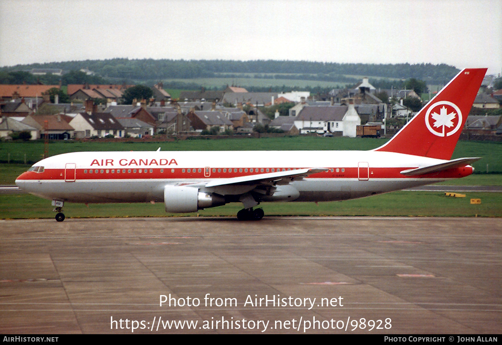 Aircraft Photo Of C Gavf Boeing 767 233er Air Canada Airhistory