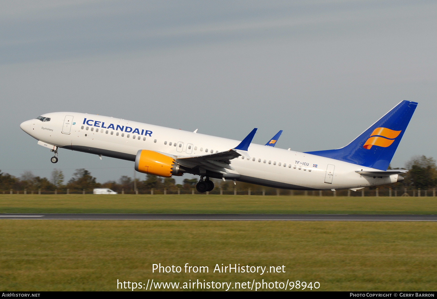 Aircraft Photo of TF-ICU | Boeing 737-8 Max 8 | Icelandair | AirHistory.net #98940