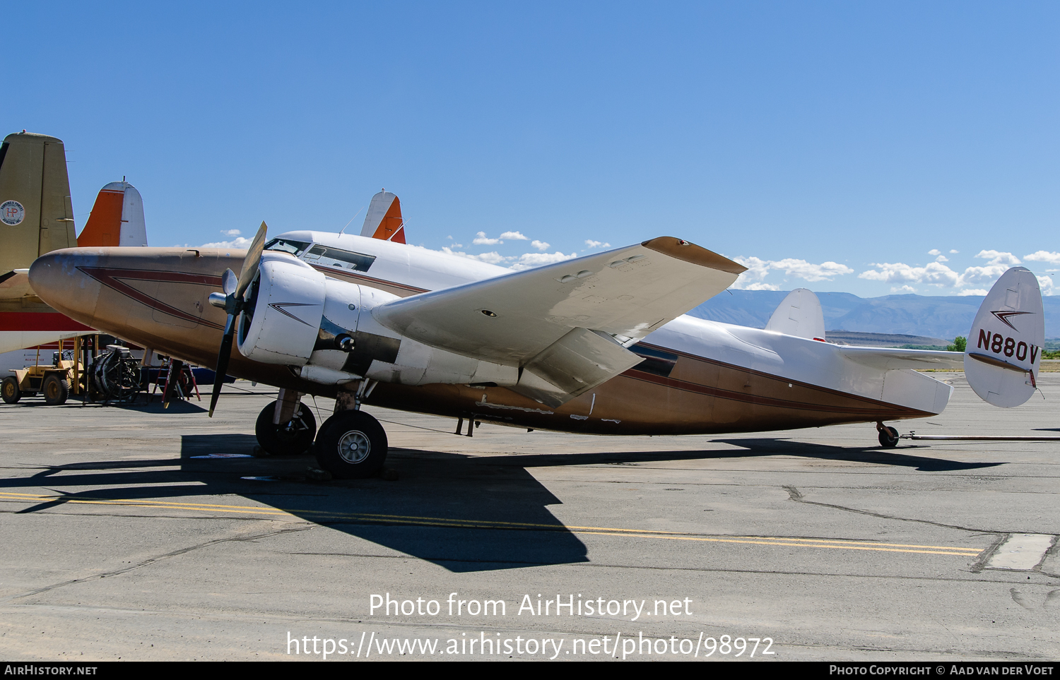 Aircraft Photo of N880V | Hamilton Lodestar | AirHistory.net #98972