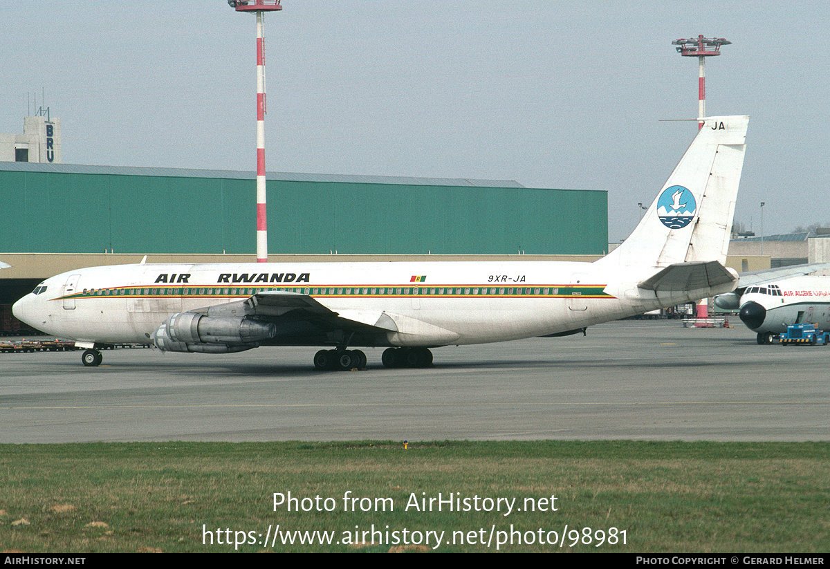 Aircraft Photo of 9XR-JA | Boeing 707-328C | Air Rwanda | AirHistory.net #98981